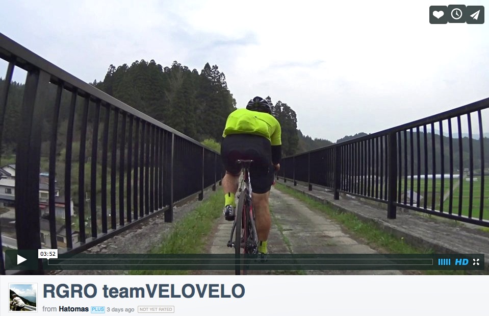 vimeo の RERO team VELOVELO へ